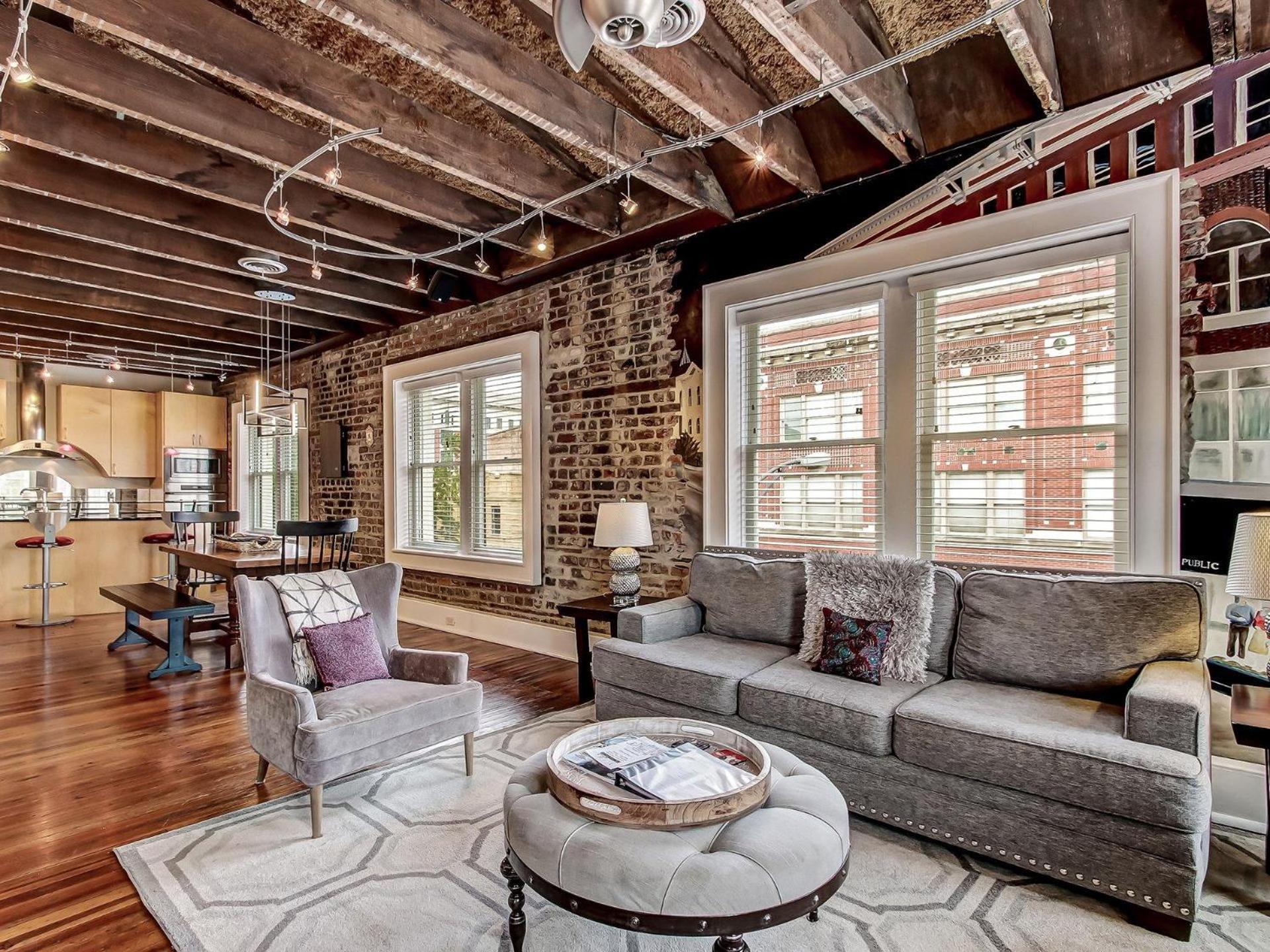 Appartement Broughton Corner Loft à Savannah Extérieur photo